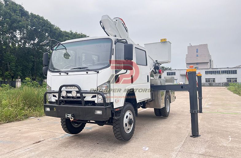 ISUZU 4X4 6W NPS മാൻലിഫ്റ്റ് ട്രക്ക്