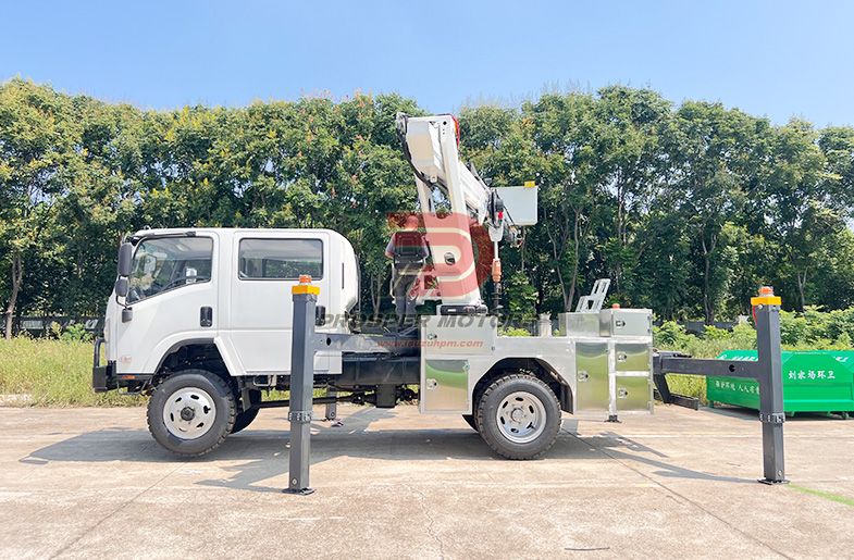 ISUZU 4X4 6W NPS മാൻലിഫ്റ്റ് ട്രക്ക്