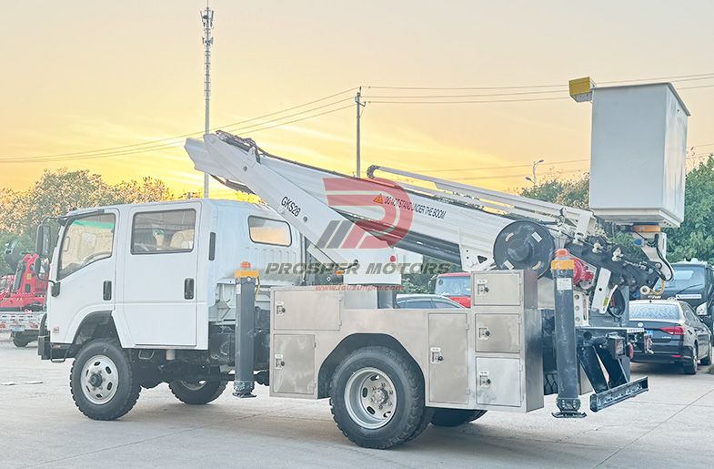 ISUZU 4X4 6W NPS മാൻലിഫ്റ്റ് ട്രക്ക്