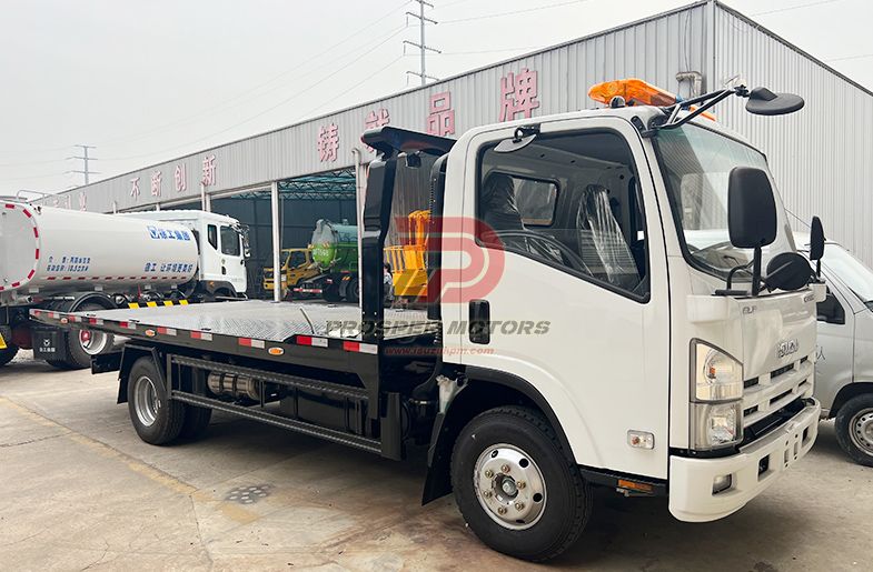 ISUZU NPS gelbėjimo mašina avarijos automobiliui 4x4 5000 kg arba 5 tonos