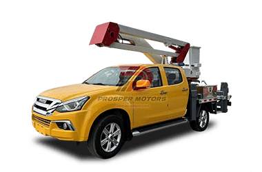 ISUZU TAGA 4x4 Double cabine Pickup 12m Cherry picker‌
