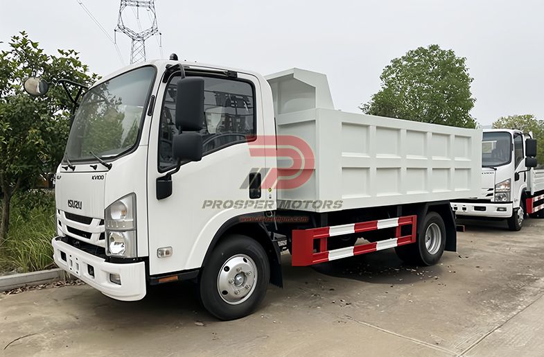 QINGLING ISUZU NPR 4x2 BAU-Kipper 6CBM-7CBM