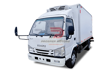 Qingling ISUZU NKR 4X2 3Ton սառնարան բեռնատար