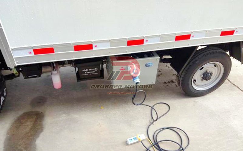 ISUZU ශීතකරණ ලොරි බාහිර බල සැපයුම