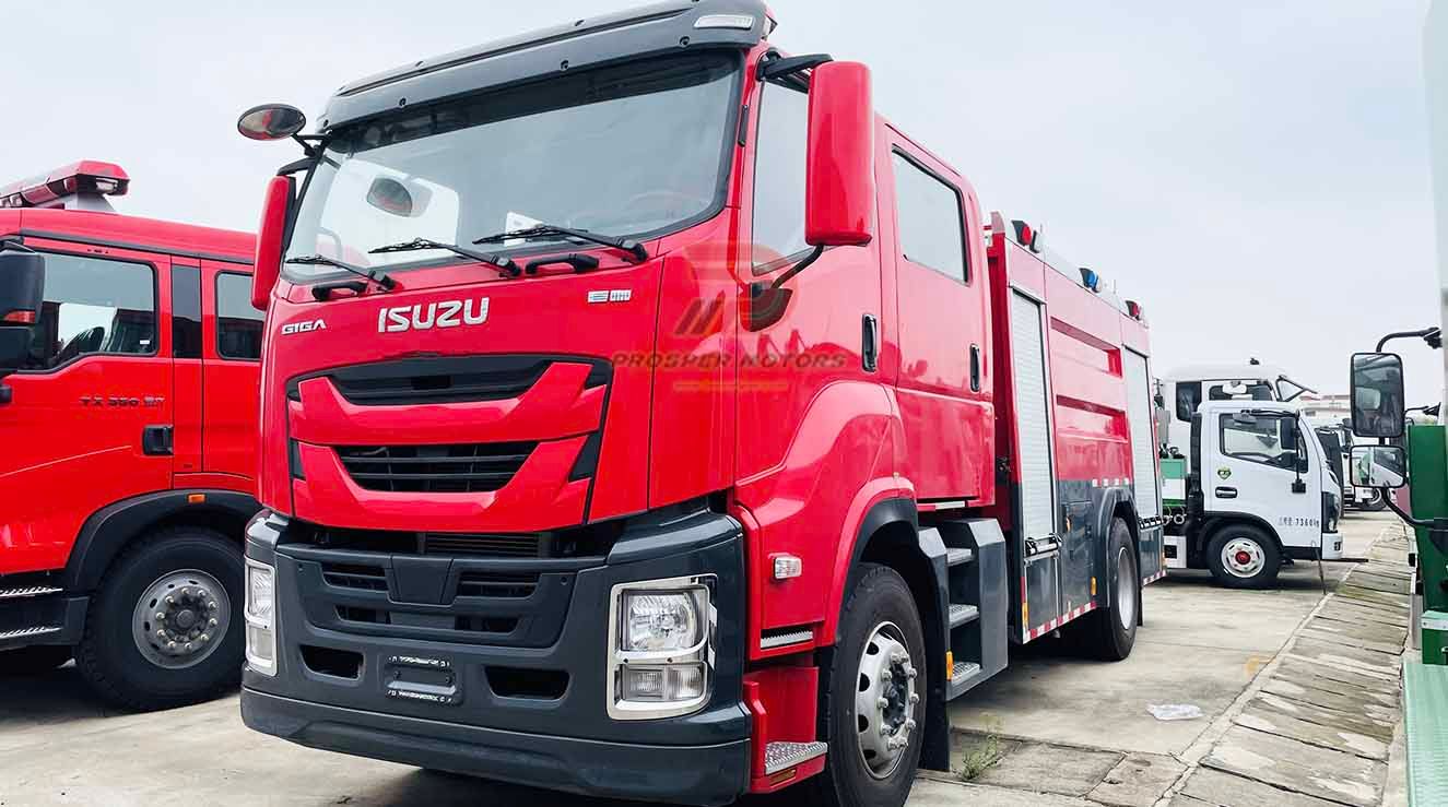 Isuzu ýangyn awtoulaglary: 2025-nji ýylda bilmeli zatlaryňyz