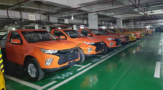 Qingling Motors' Emergency Rescue Single - Row Pickups Delivered in Bulk to Asia