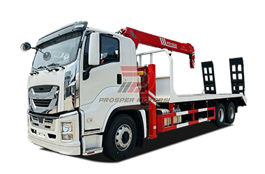 ISUZU GIGA VC61 6X4 ինքնաբեռնվող բեռնատար 5 տոննա կռունկով