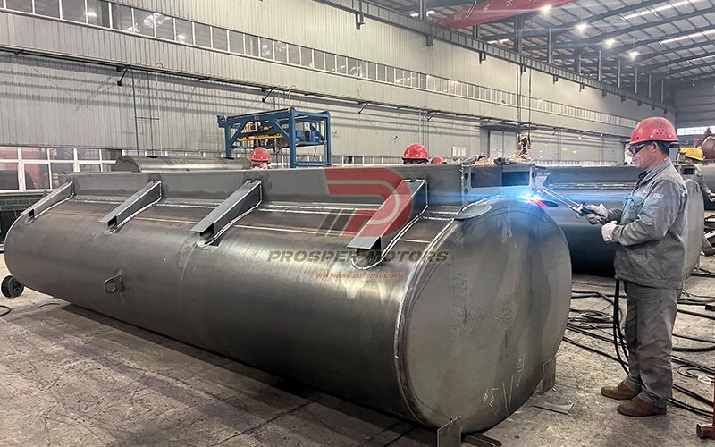 Water tank welding