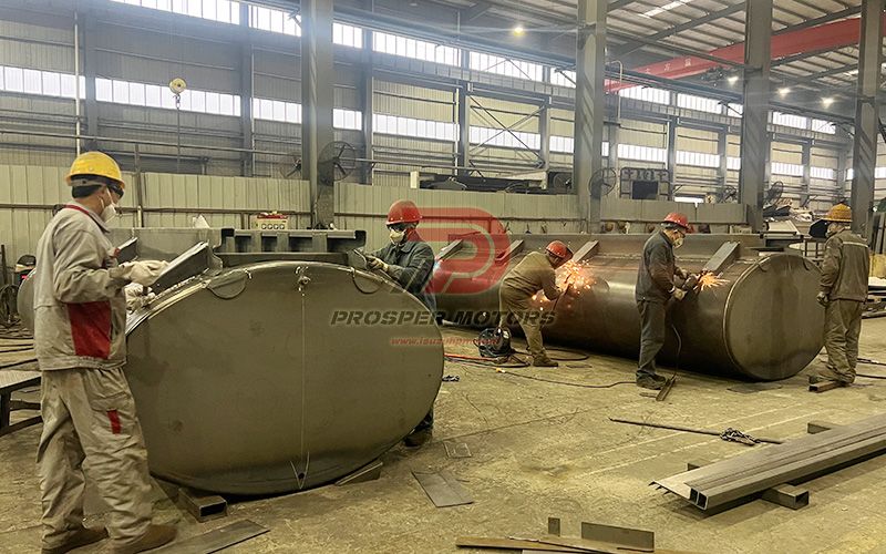 Water tank welding
