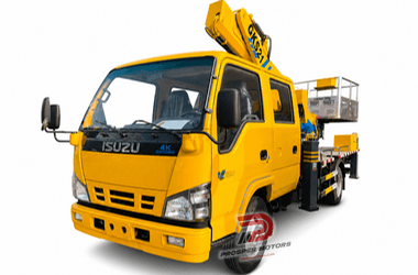 ISUZU QKR 4X2 21M MANLIFT TRUCK