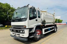 ISUZU FVR 12m³ Isku-dhafka Jet Vacuum Tanker.jpg